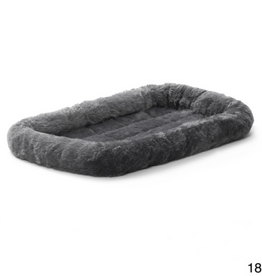 MidWest Quiet Time Pet Bed & Dog Crate Mat Gray 30"