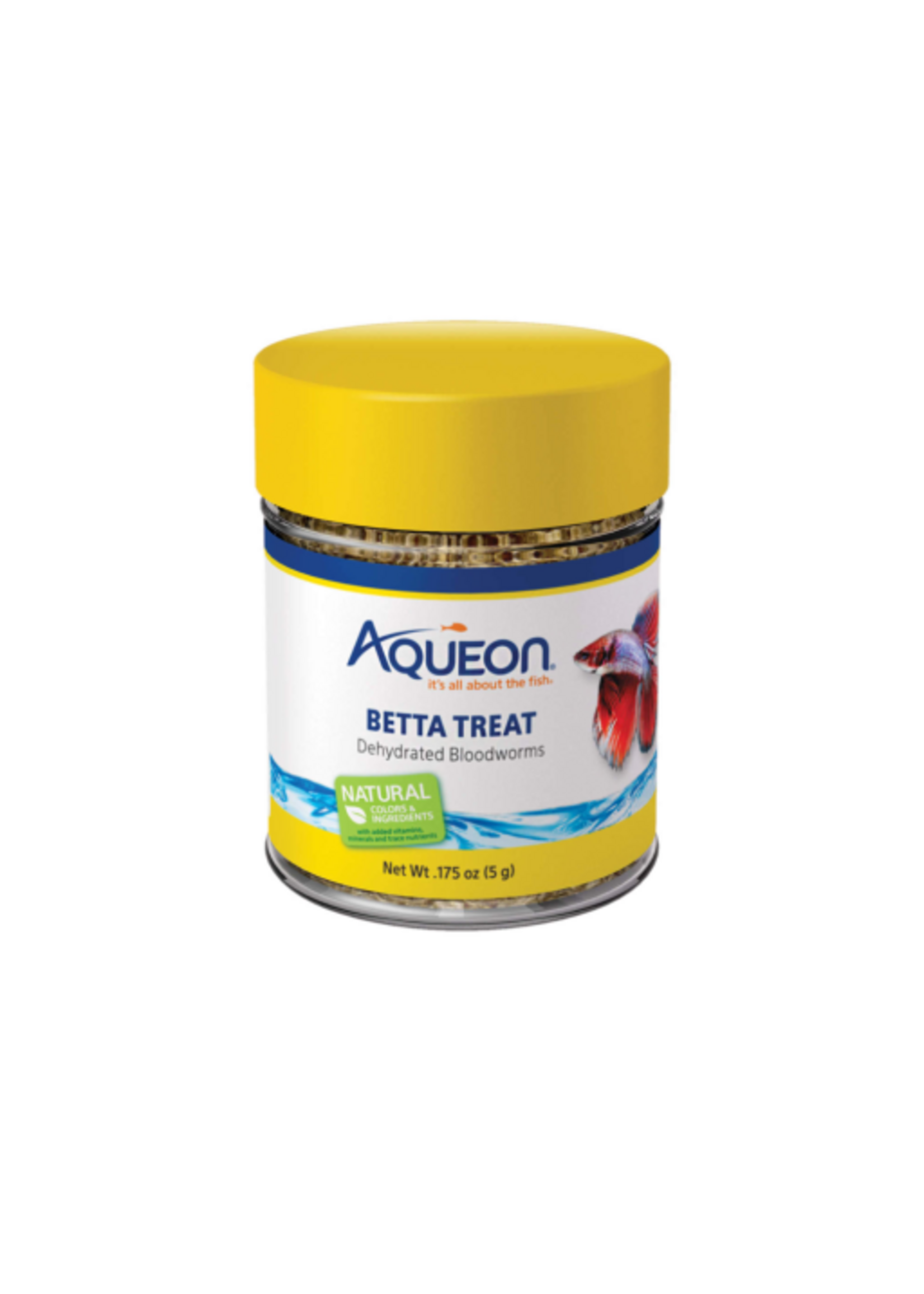 Aqueon Aqueon Betta Treat Freeze Dried Blood Worms - .175oz.