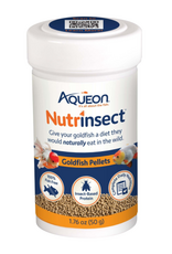 Aqueon Aqueon Nutrinsect Fish-Free Fish Food Goldfish Pellets - 1.76 oz
