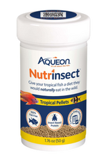 Aqueon Aqueon Nutrinsect Fish-Free Fish Food Tropical Pellets - 1.76 oz