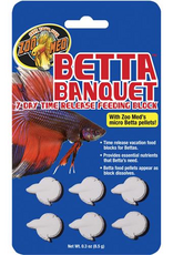 Zoo Med Zoo Med Betta Banquet 7-Day Time Release Feeding Block for Betta Fish