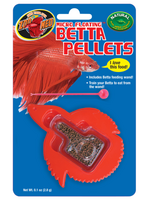 Zoo Med Zoo Med Micro Floating Betta Pellet Fish Food - 0.15 oz