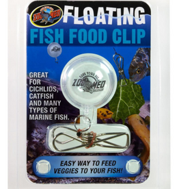Zoo Med Zoo Med Floating Fish Food Clip Clear Silver