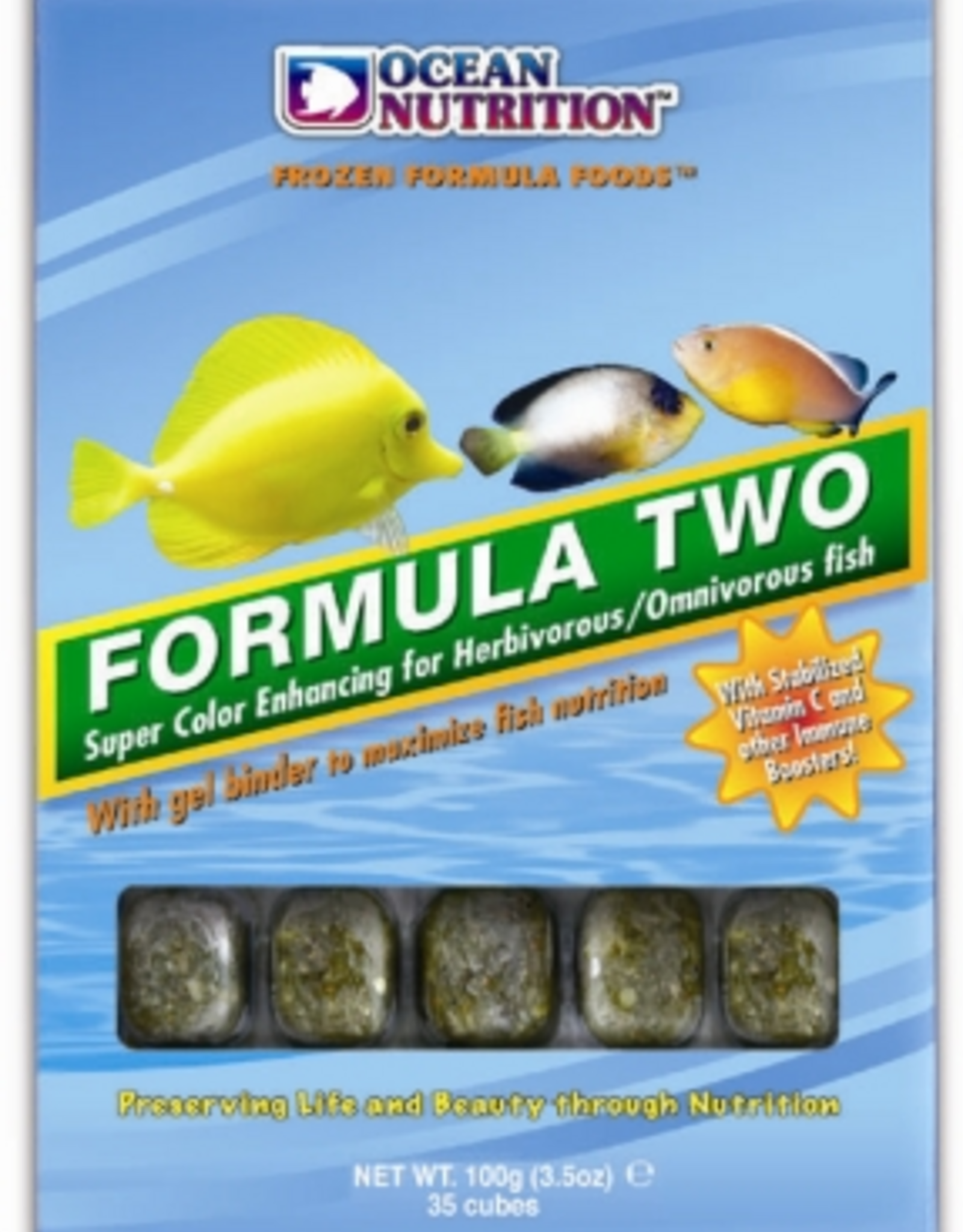 Ocean Nutrition Ocean Nutrition Frozen Fish Food Formula Two - 7 oz