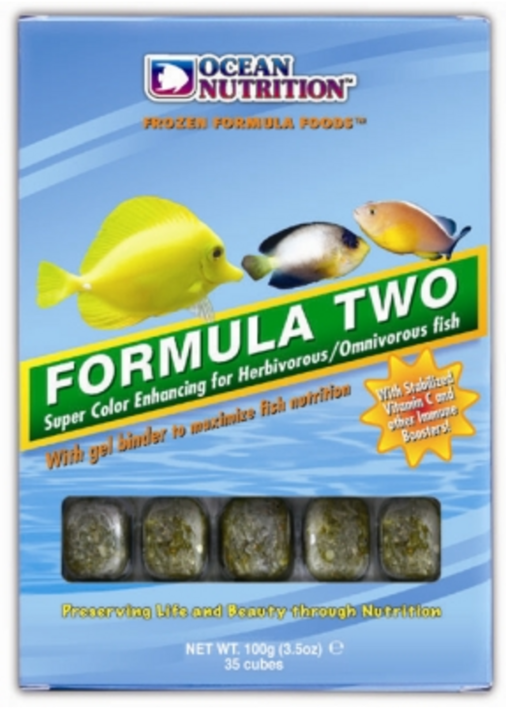 Ocean Nutrition Ocean Nutrition Frozen Fish Food Formula Two - 7 oz