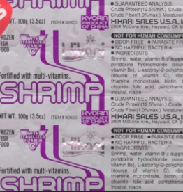 Hikari Hikari Bio-Pure Frozen Mysis Shrimp Fish Food  3.5 Oz  32 Ct