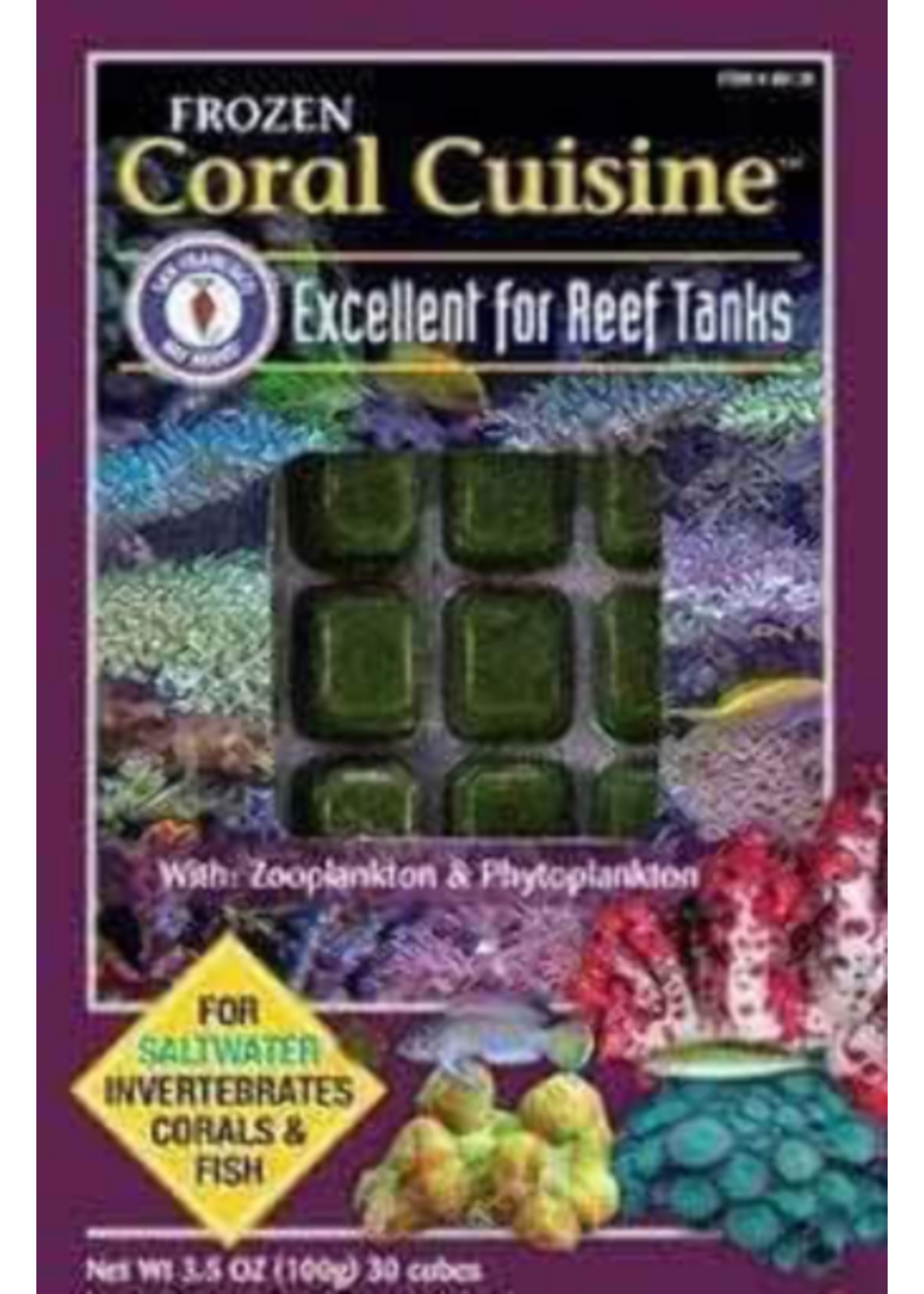 San Francisco Bay Brand San Francisco Bay Brand Frozen Fish Food Coral Cuisine - 3.5 oz