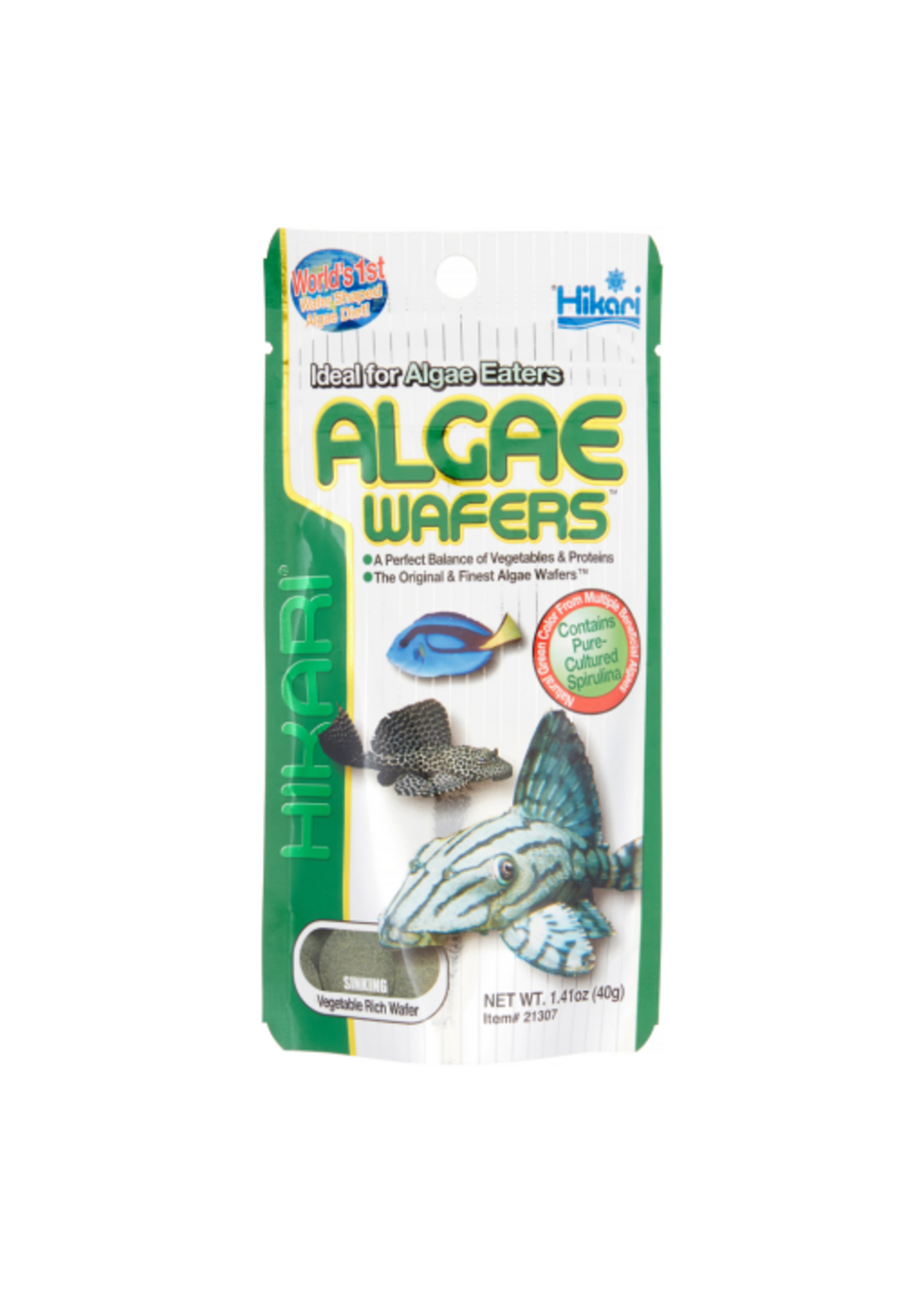Hikari Hikari USA Algae Wafers Rapidly Sinking Wafer Fish Food  1.41 oz
