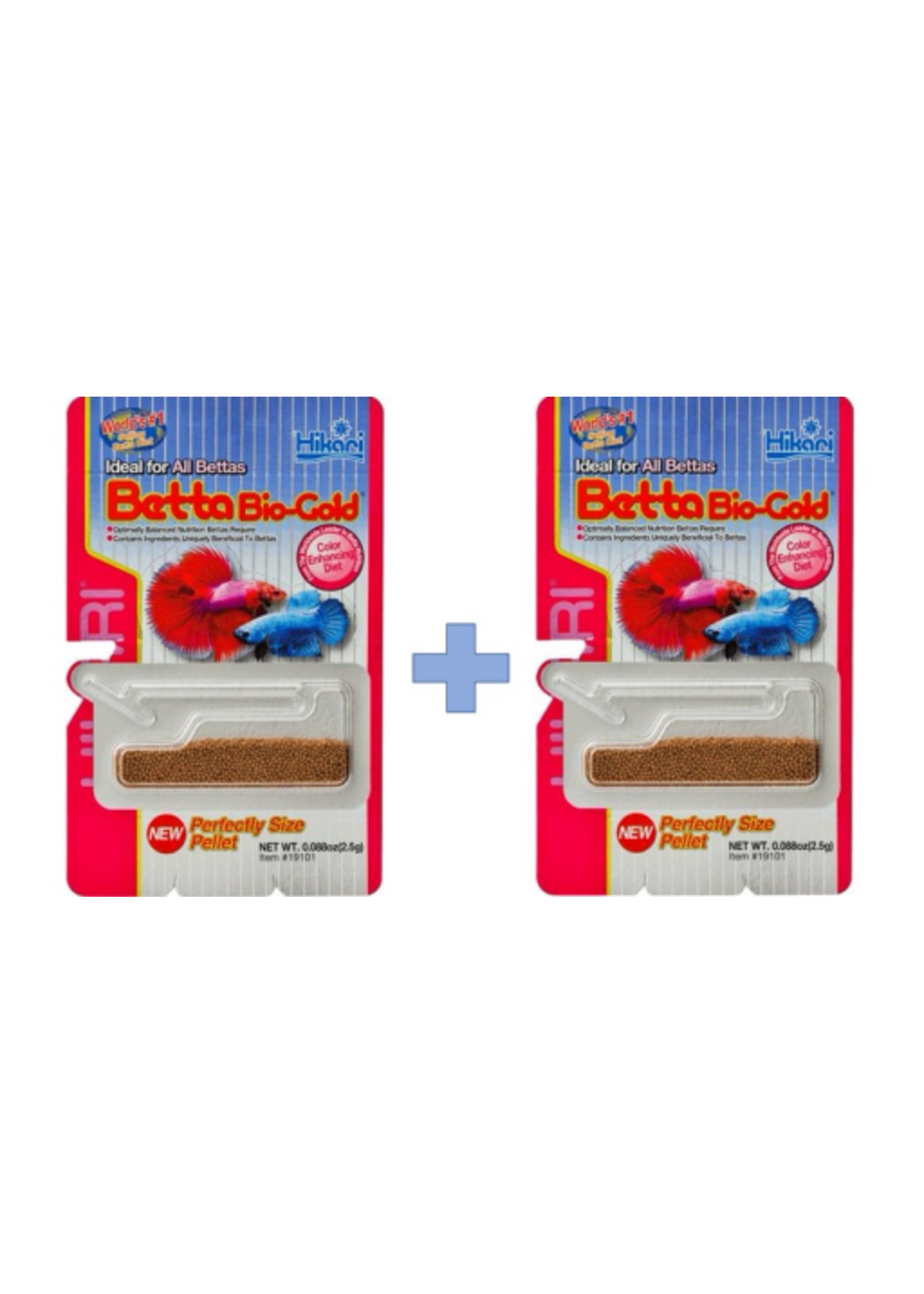Hikari Hikari Betta: Betta Bio-Gold Baby Pellet Specialists  Fish Food Formula For Bettas  2.5 Grams