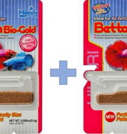 Hikari Hikari Betta: Betta Bio-Gold Baby Pellet Specialists  Fish Food Formula For Bettas  2.5 Grams