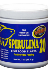 Zoo Med Zoo Med Spirulina 20 Fish Food Flakes - 1 oz