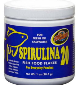 Zoo Med Zoo Med Spirulina 20 Fish Food Flakes - 1 oz