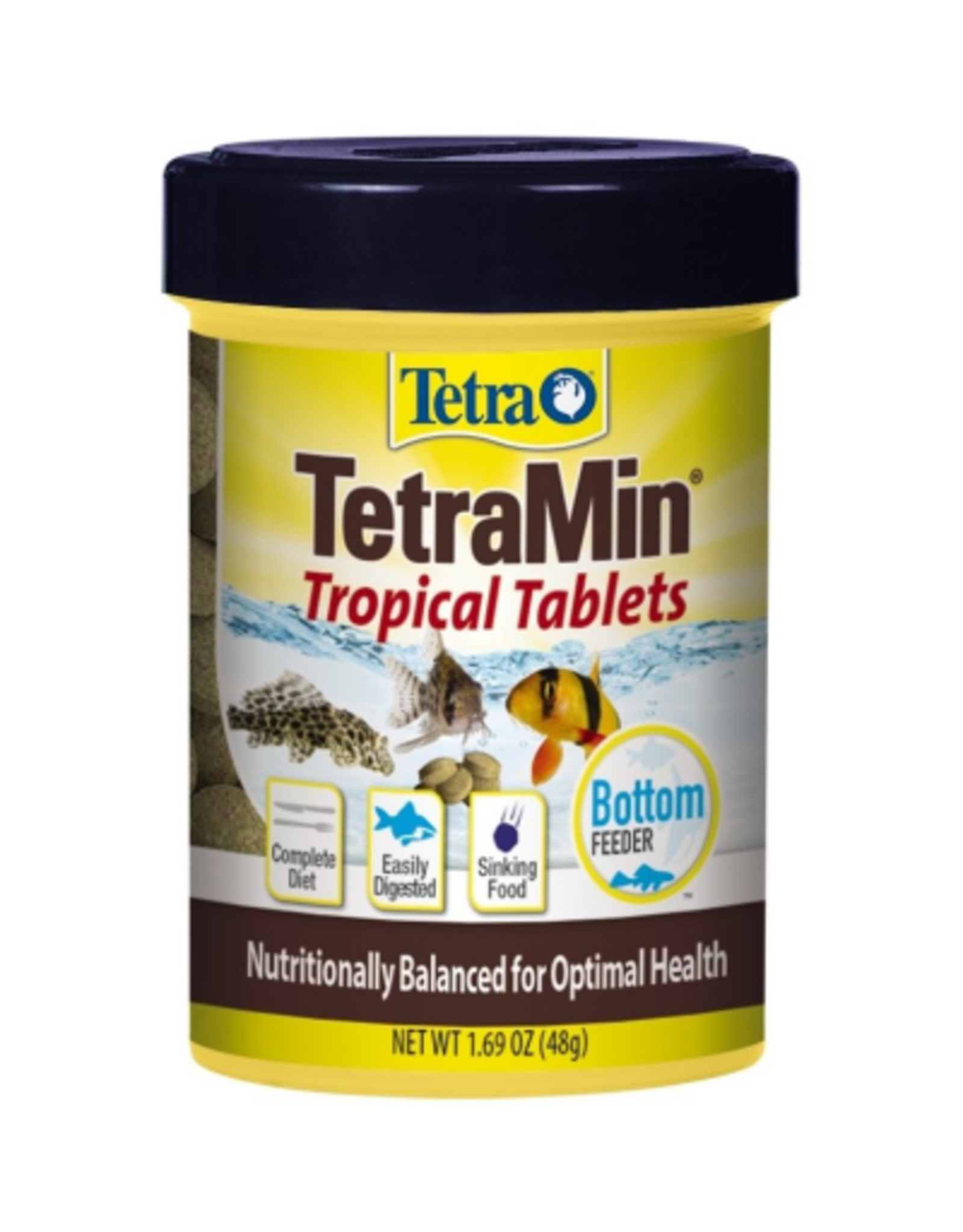 Tetra Tetra Tetramin Tropical Tablets Fish Food - 1.69 Oz (160 Tablets)