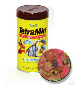 Tetra Tetra TetraMin XL Tropical Flakes Nutritionally Balanced Fish Food - 2.82 oz