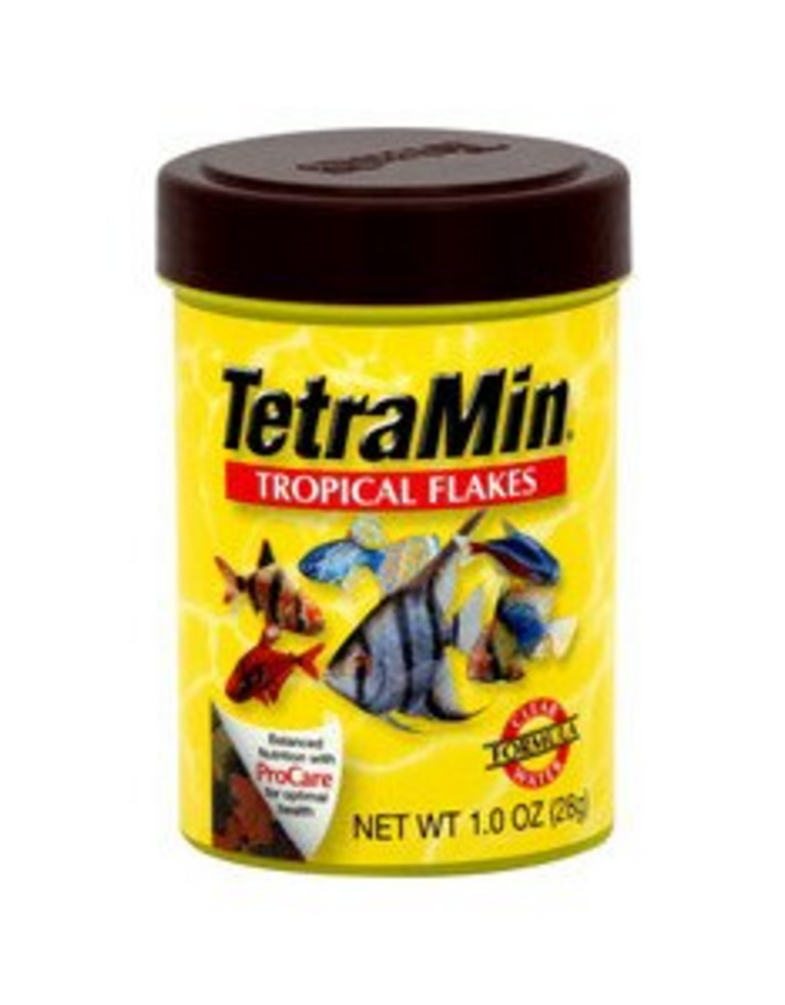 Tetra TetraMin Tropical Flakes Nutritionally Balanced Diet Fish Food - 1 oz.