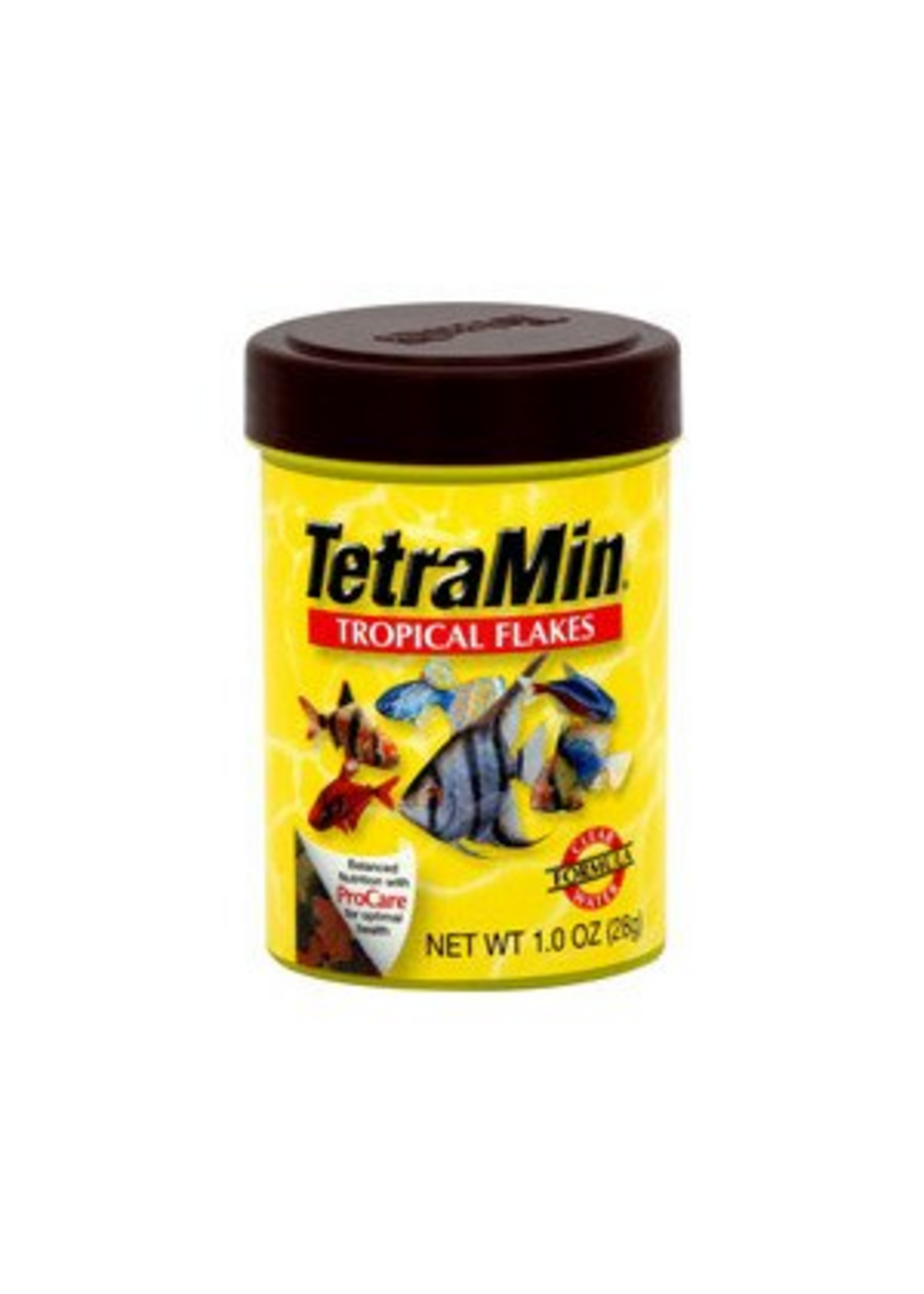 Tetra TetraMin Tropical Flakes Nutritionally Balanced Diet Fish Food - 1 oz.