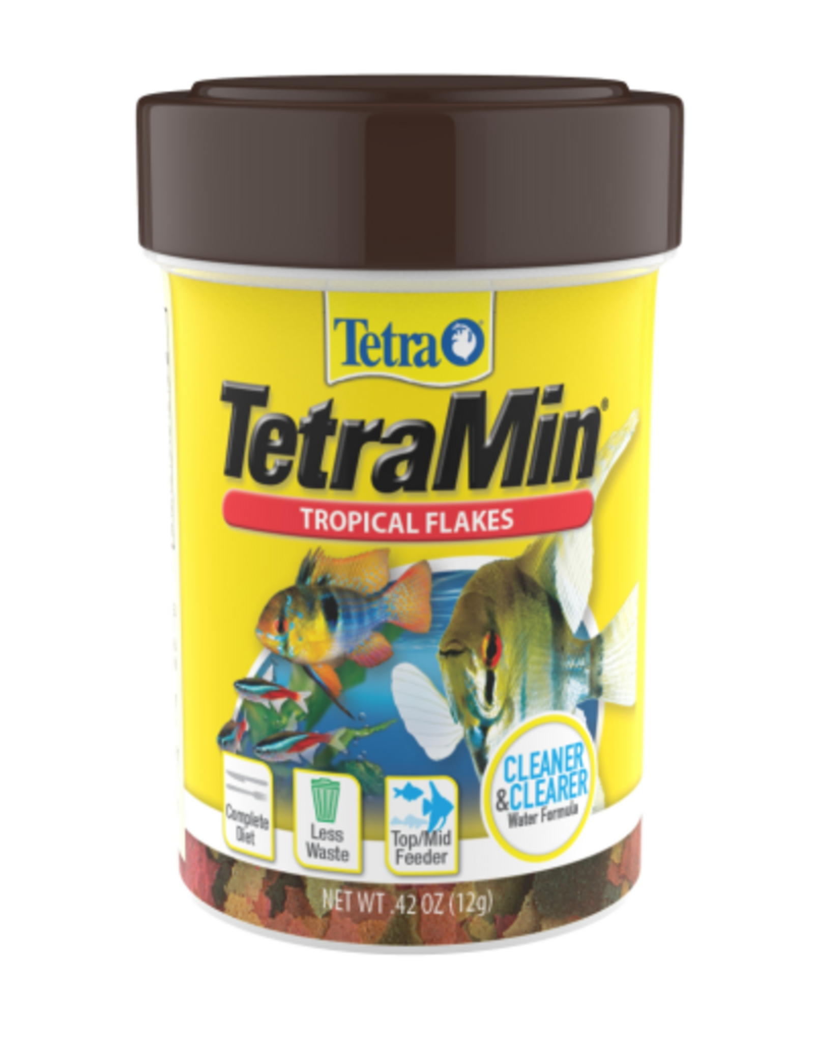 Tetra Tetra TetraMin Tropical Flakes Nutritionally Balanced Fish Food - 0.42 oz.