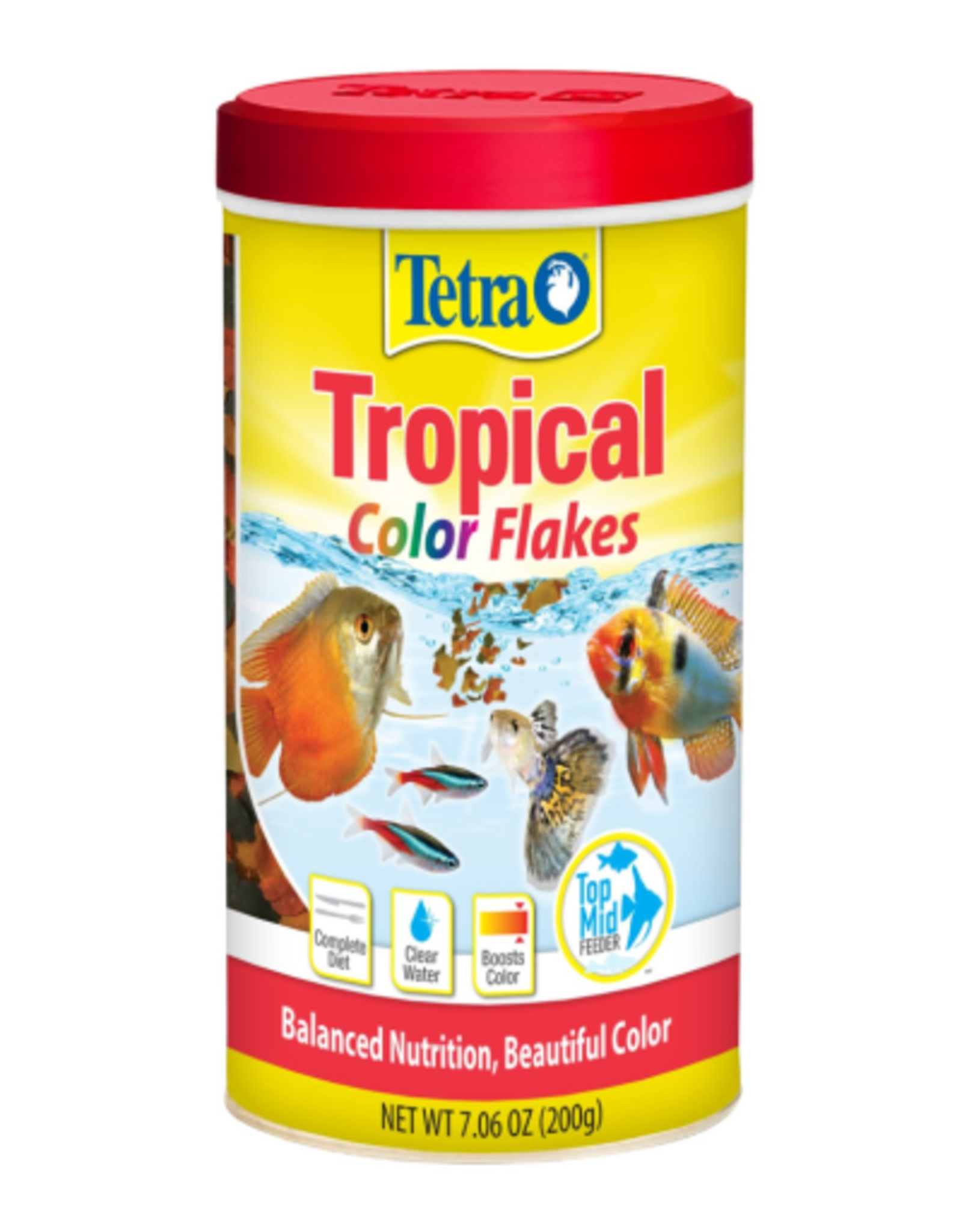 Tetra Tetra Tropical Color Flakes - 7.06 oz