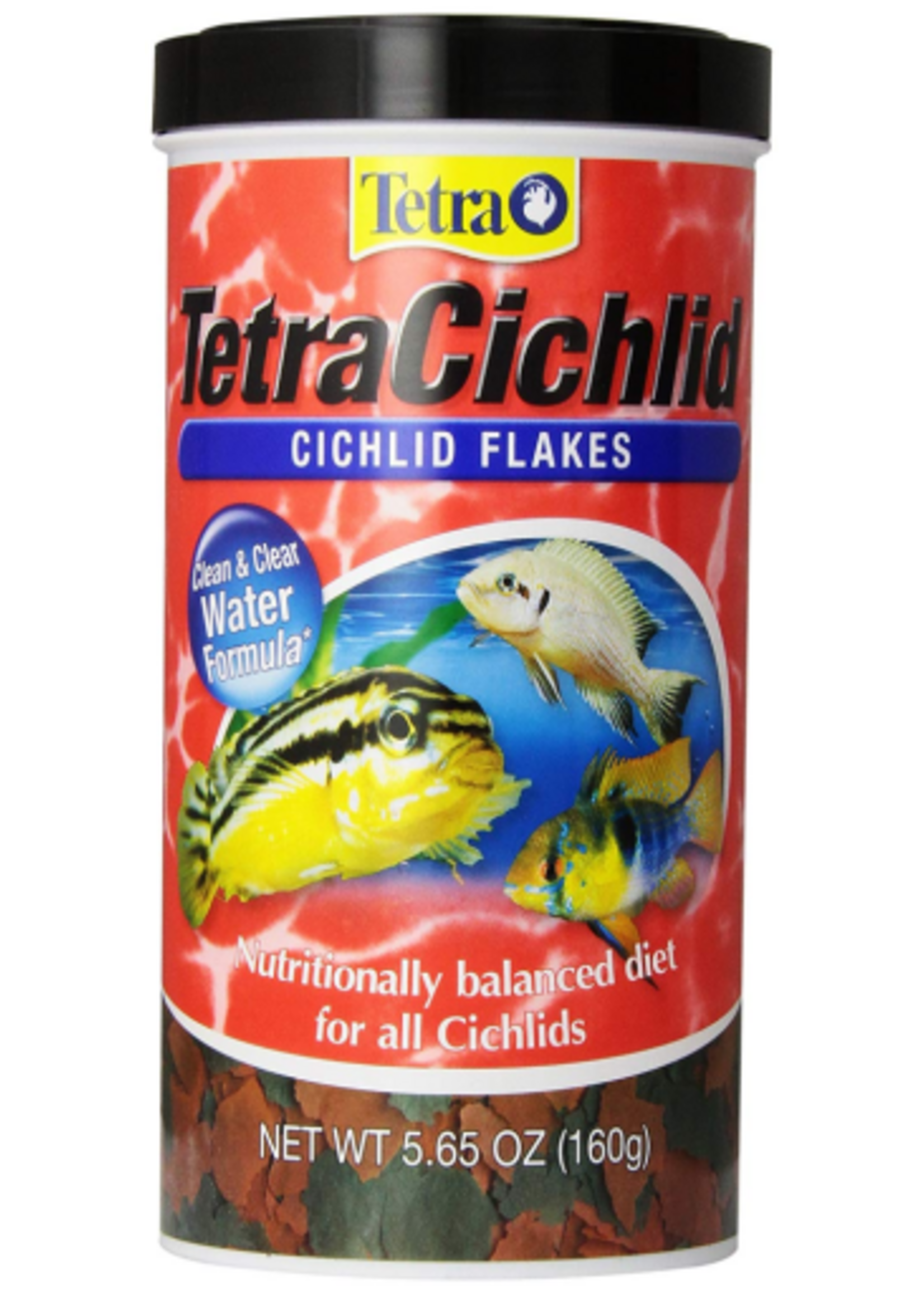 Tetra Tetra TetraCichlid Fish Food Flakes - 5.65 oz