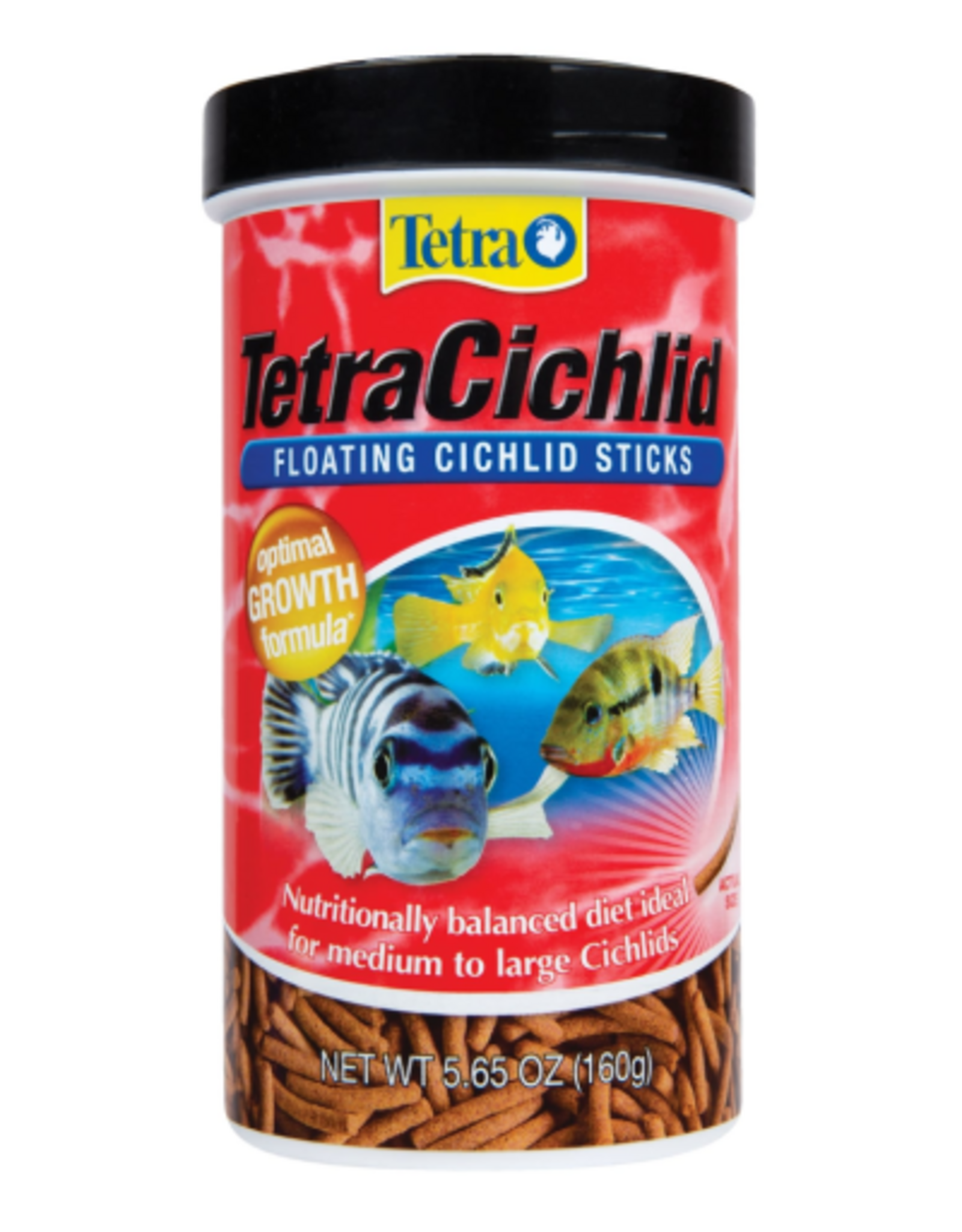 Tetra Tetra TetraCichlid Floating Cichlid Sticks Fish Food - 5.65 oz.