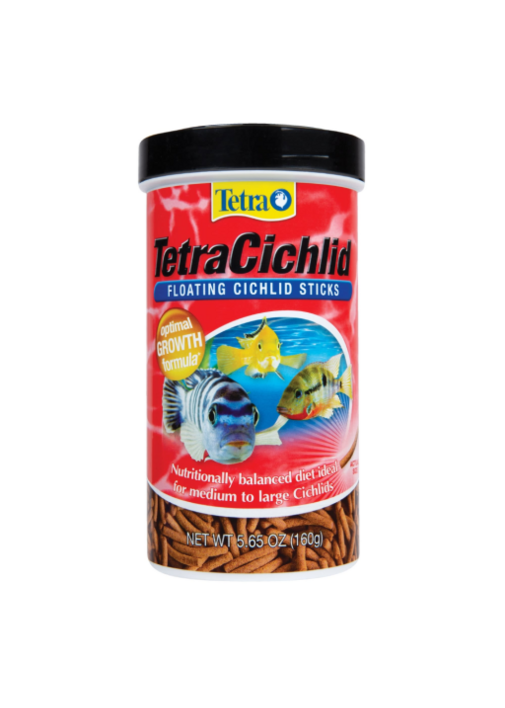 Tetra Tetra TetraCichlid Floating Cichlid Sticks Fish Food - 5.65 oz.