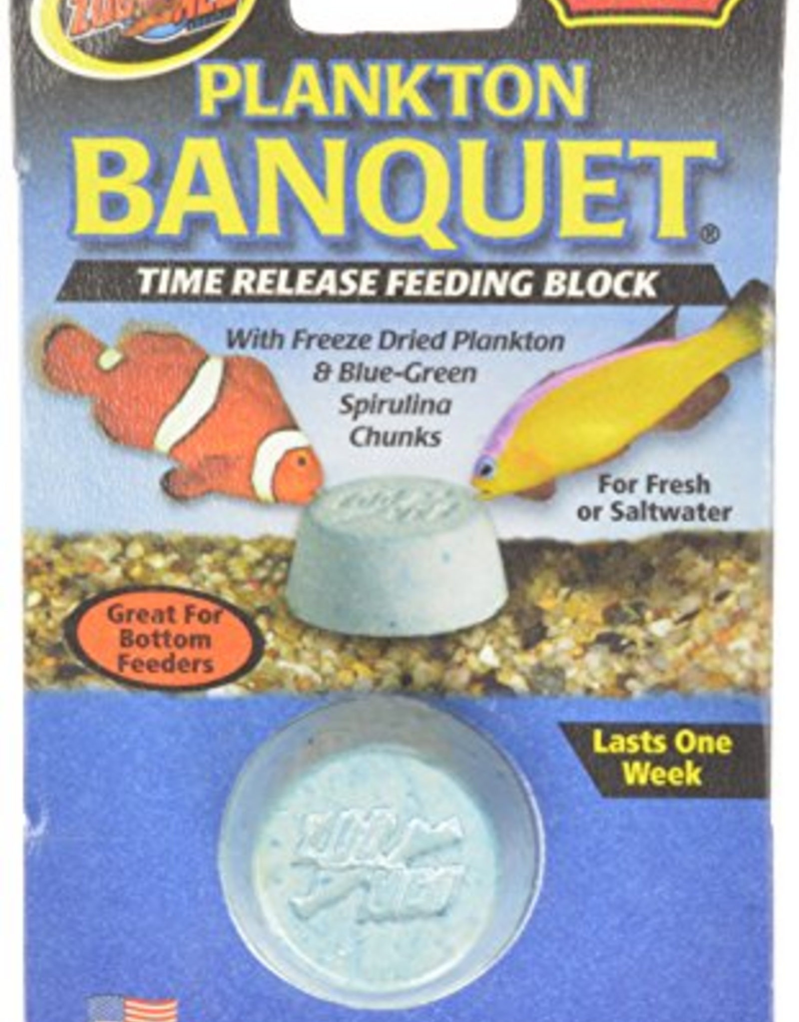 Zoo Med ZOOMED PLANKTON BANQUET FEEDING BLOCK ORIGINAL