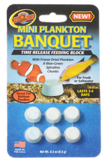 Zoo Med ZOOMED PLANKTON BANQUET FEEDING BLOCK MINI