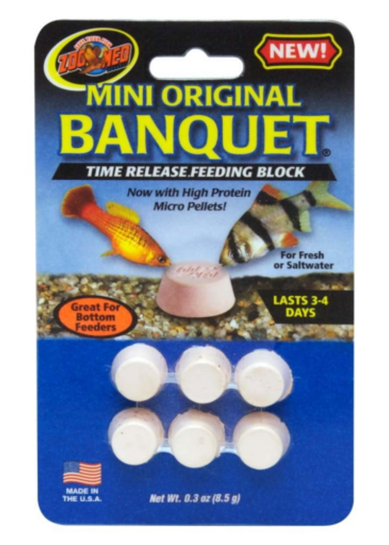 Zoo Med ZOOMED ORIGINAL BANQUET FEEDING BLOCK MINI