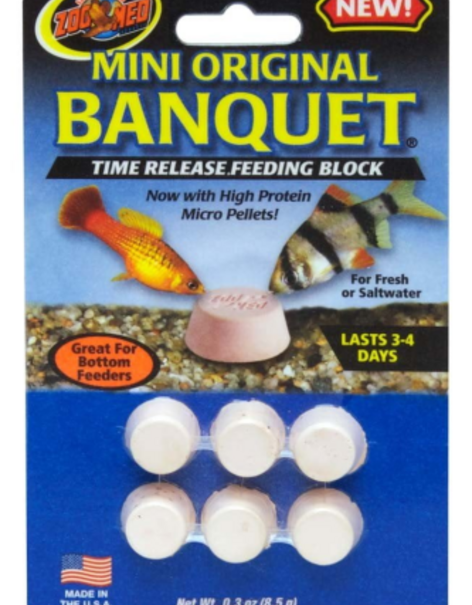 Zoo Med ZOOMED ORIGINAL BANQUET FEEDING BLOCK MINI
