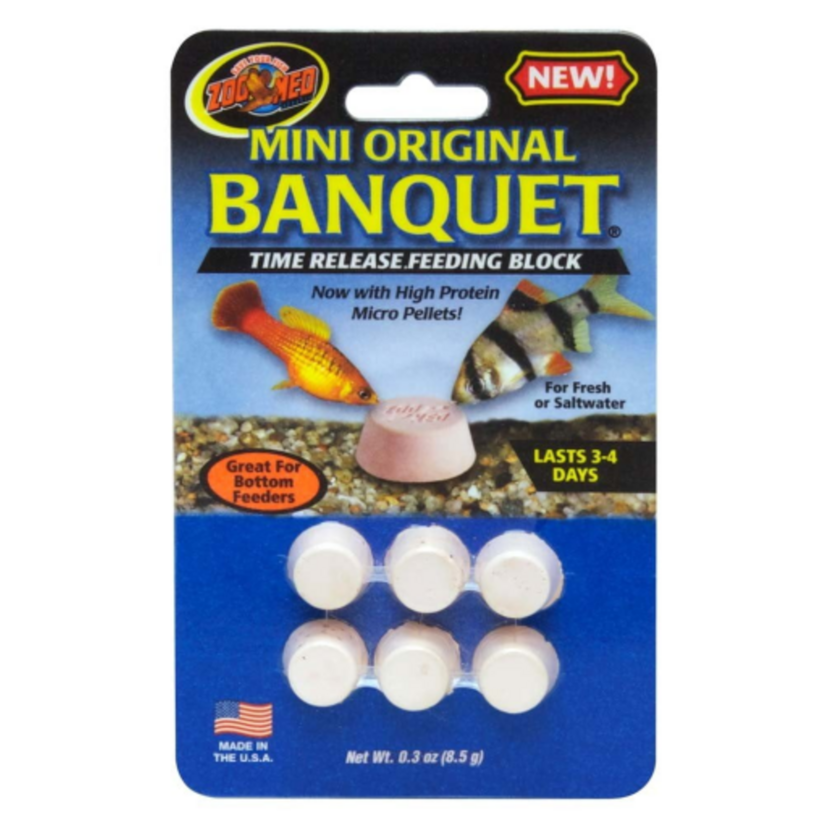 Zoo Med ZOOMED ORIGINAL BANQUET FEEDING BLOCK MINI