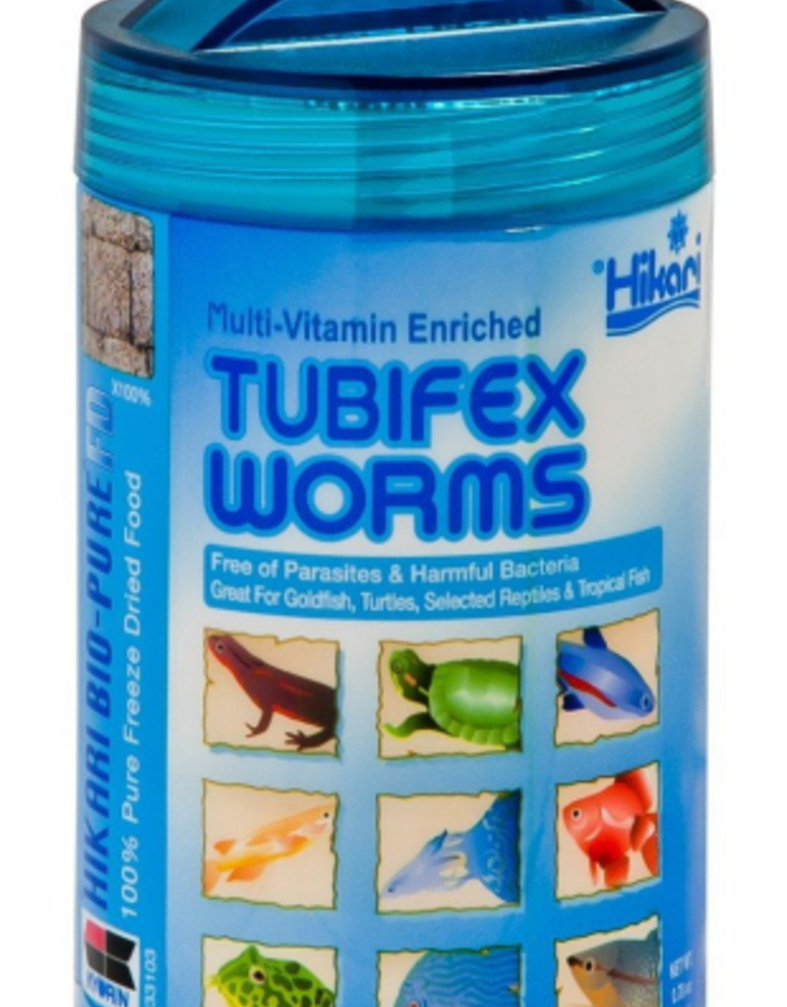 Hikari Hikari Freeze Dried Tubifex Worms - .78 oz