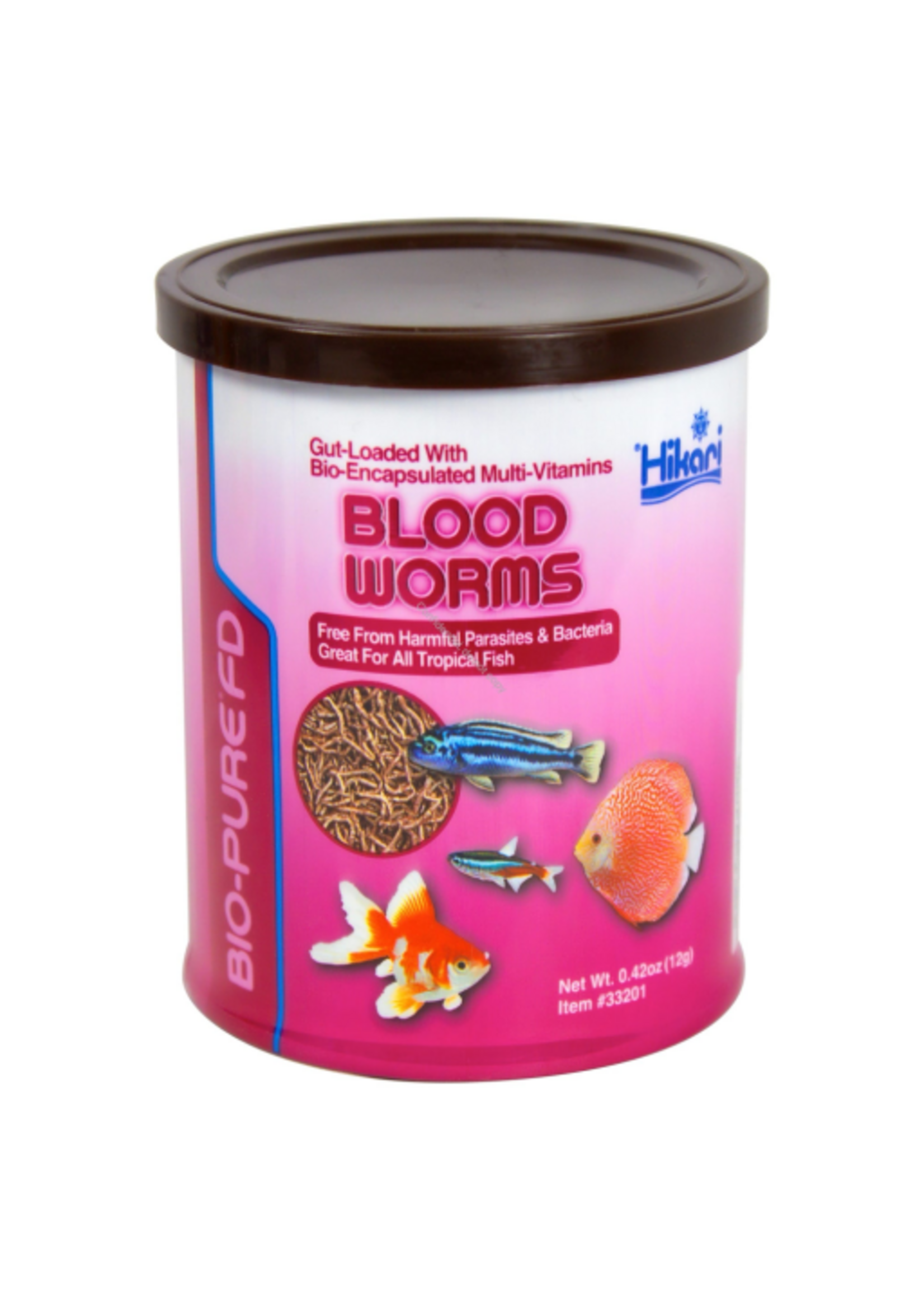 Hikari Hikari Bio-Pure Freeze Dried Blood Worms 0.42 oz
