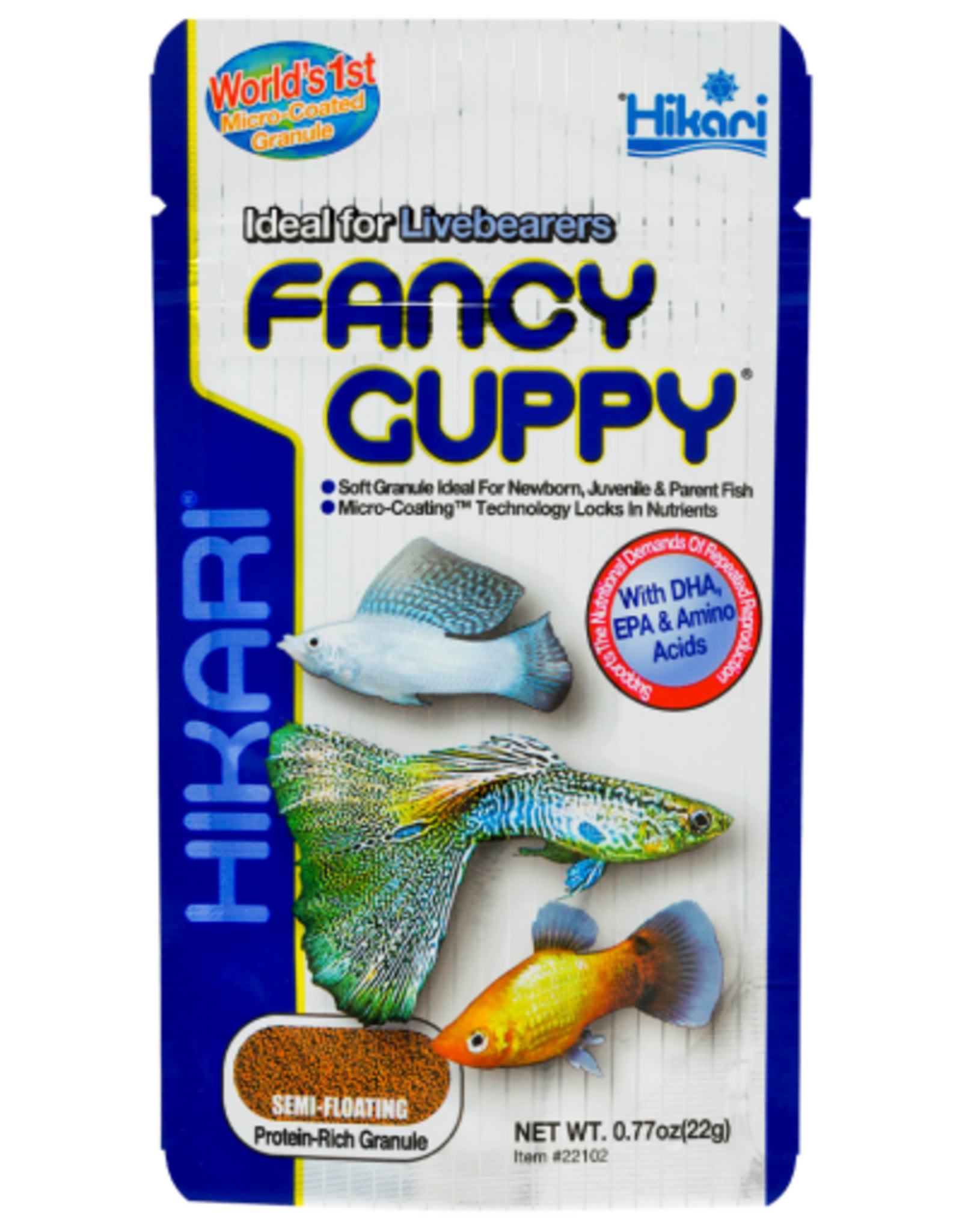 Hikari Hikari USA Tropical Fancy Guppy Granules Fish Food