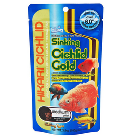 Hikari Hikari USA Cichlid Gold Sinking Pellets Fish Food  3.5 oz  MD