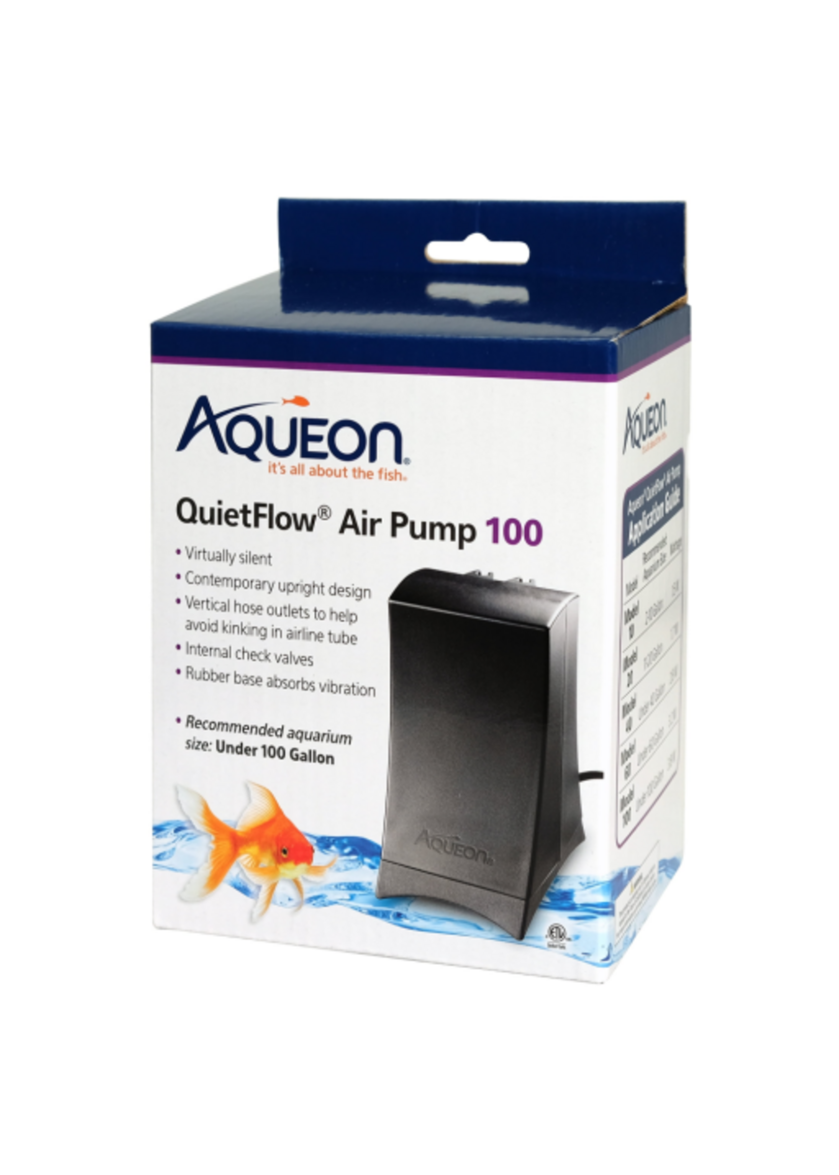 Aqueon Aqueon QuietFlow Air Pump Black 100