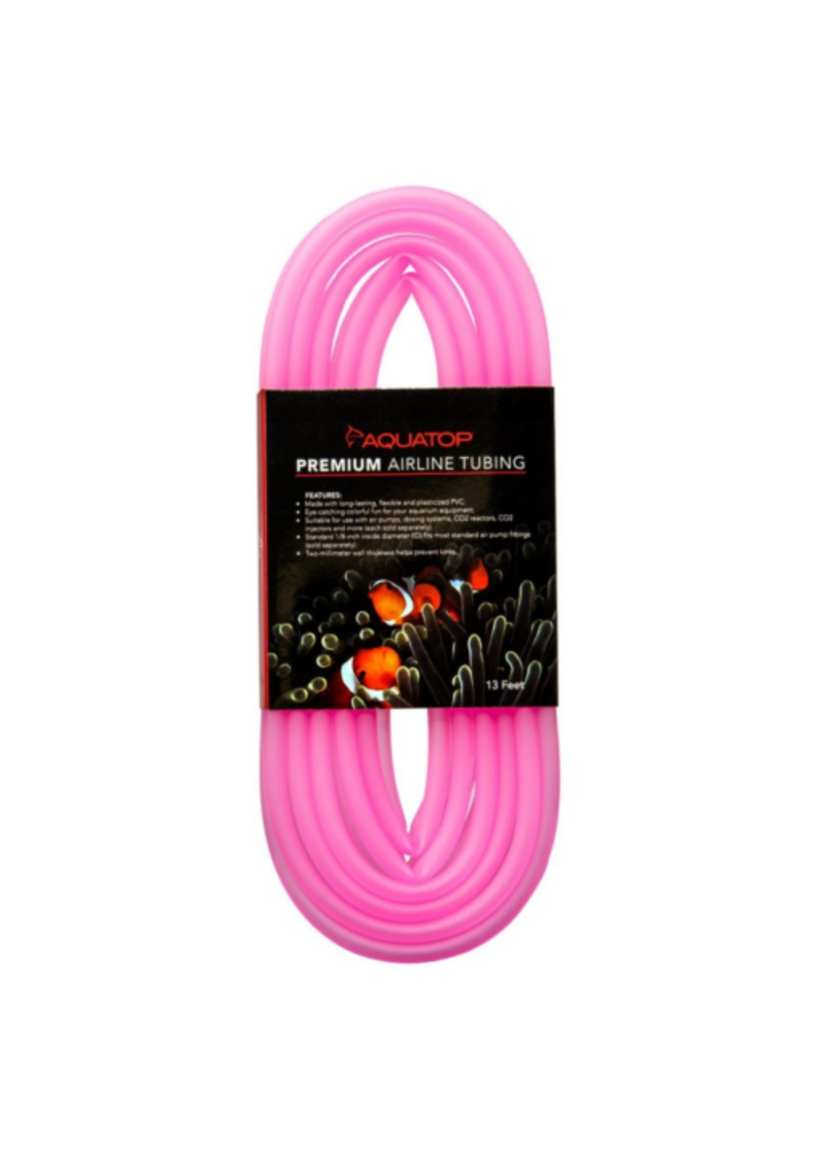 Aquatop Aquatop Airline Tubing for Aquarium, Pink - 13 ft.