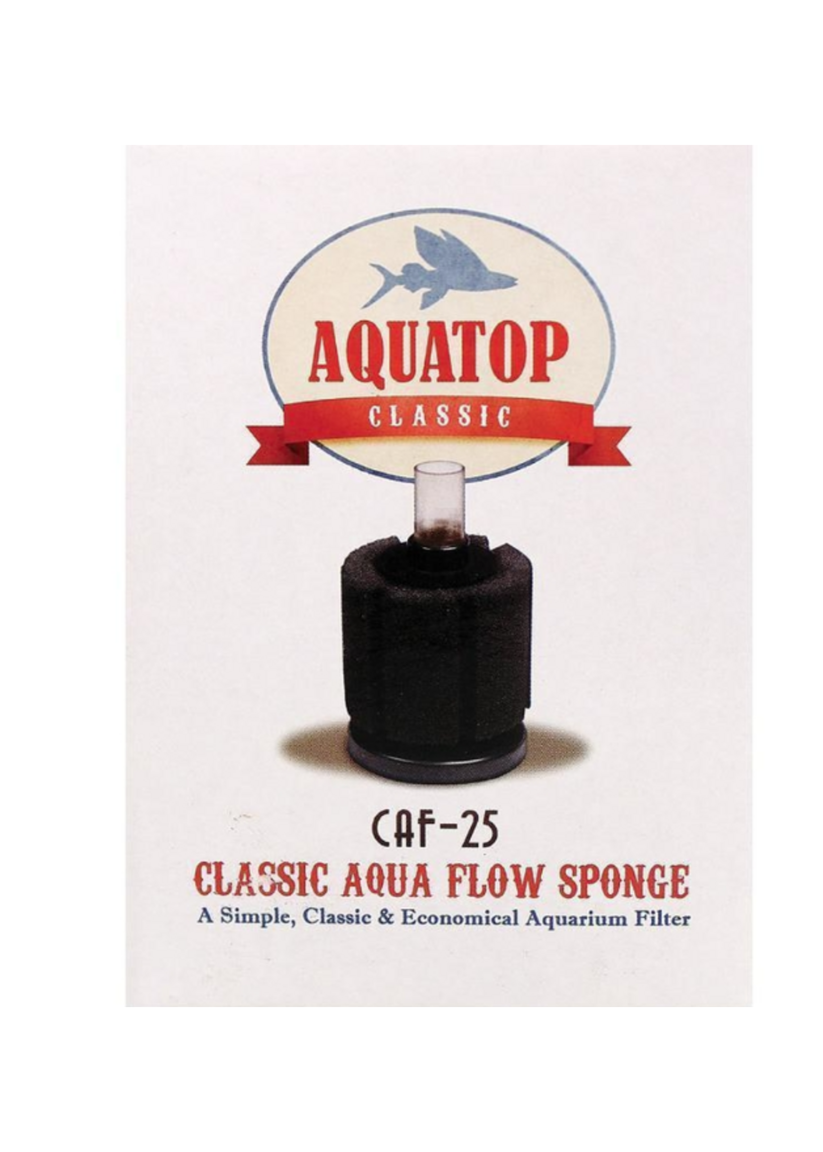 Aquatop Aquatop Classic Aqua Flow Caf-25 Internal Sponge Filter Black