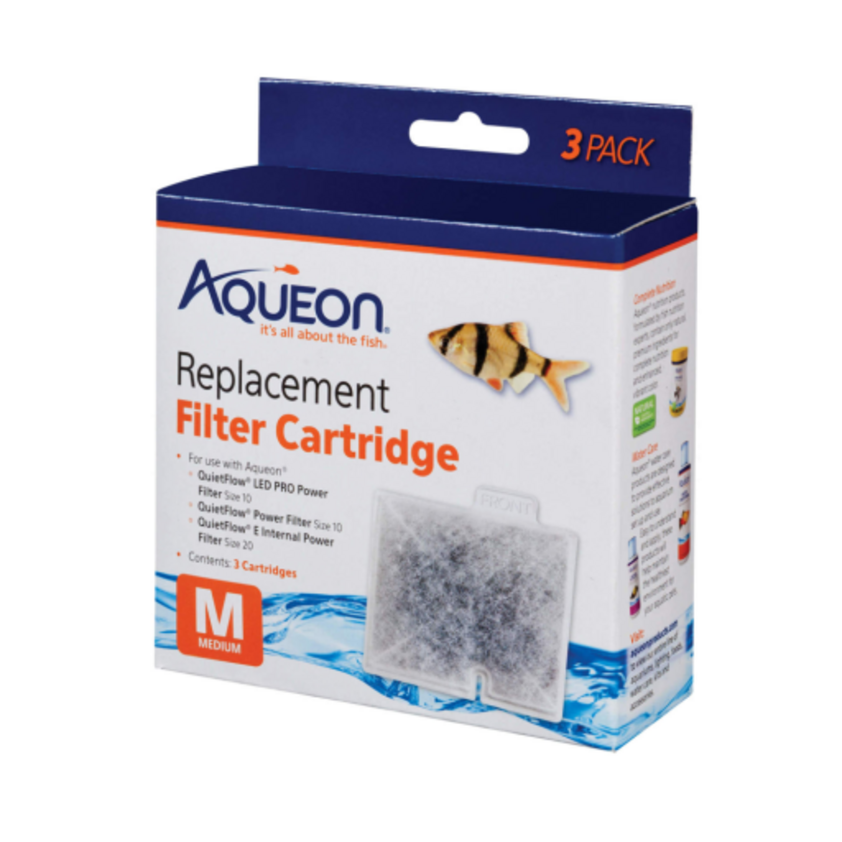 Aqueon Aqueon Replacement Filter Cartridges Medium - 3 pack
