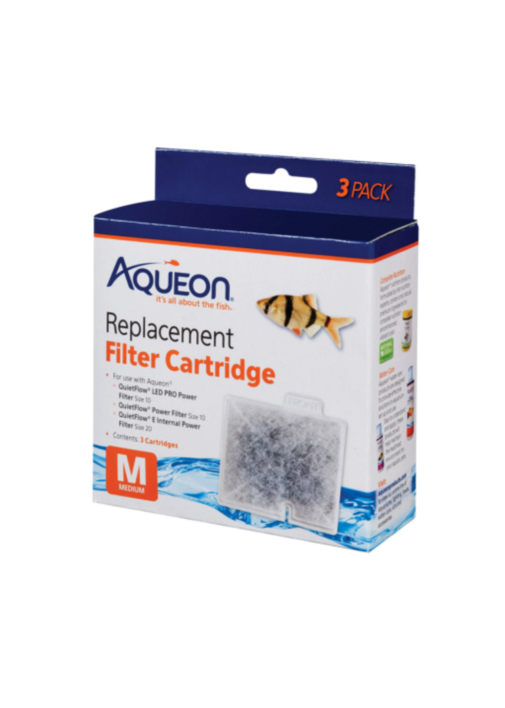 Aqueon Aqueon Replacement Filter Cartridges Medium - 3 pack
