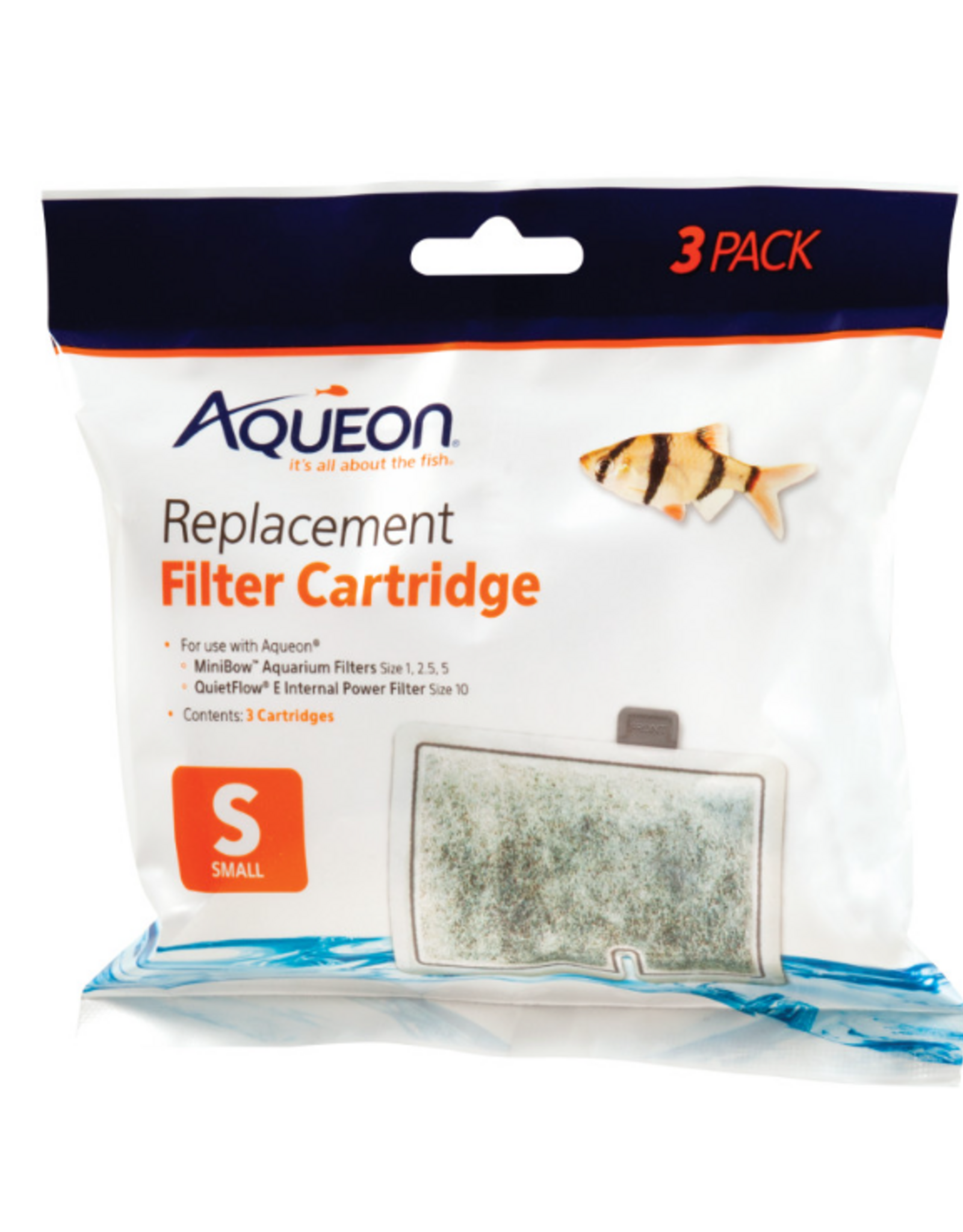 Aqueon Aqueon Replacement Filter Cartridges Small - 3 pack