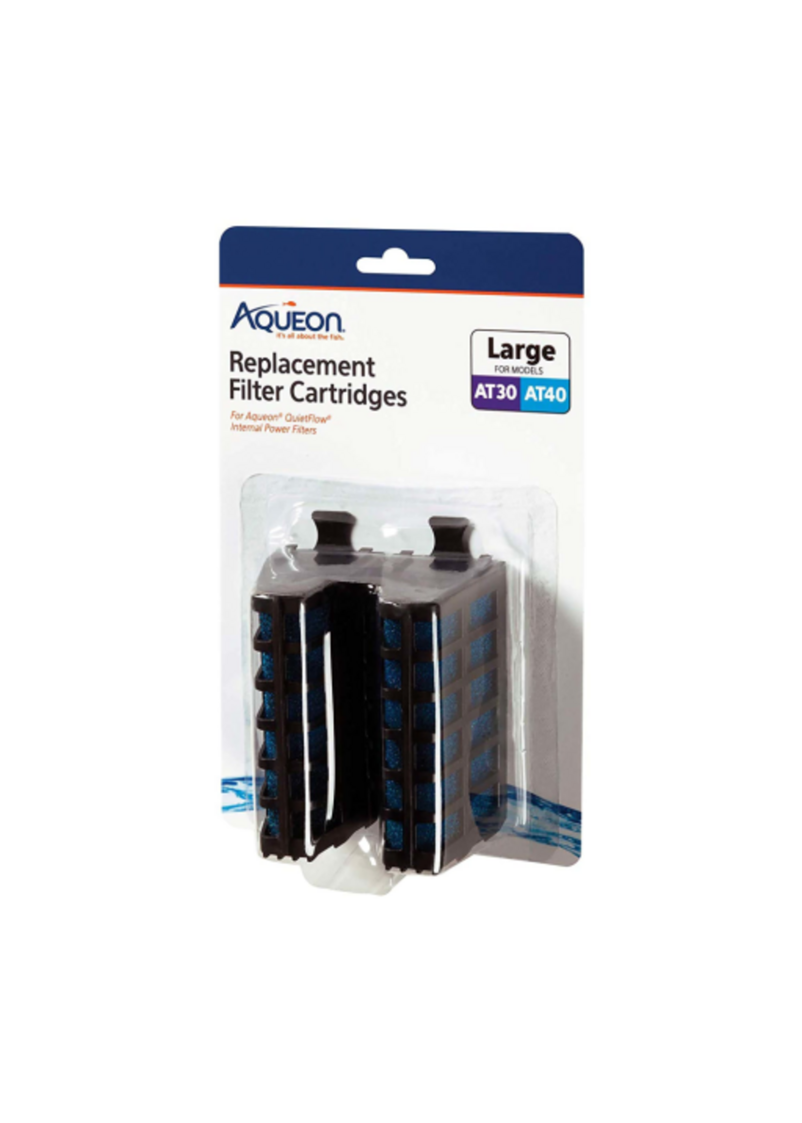 Aqueon Aqueon Replacement Internal Filter Cartridge Large - 2 pack