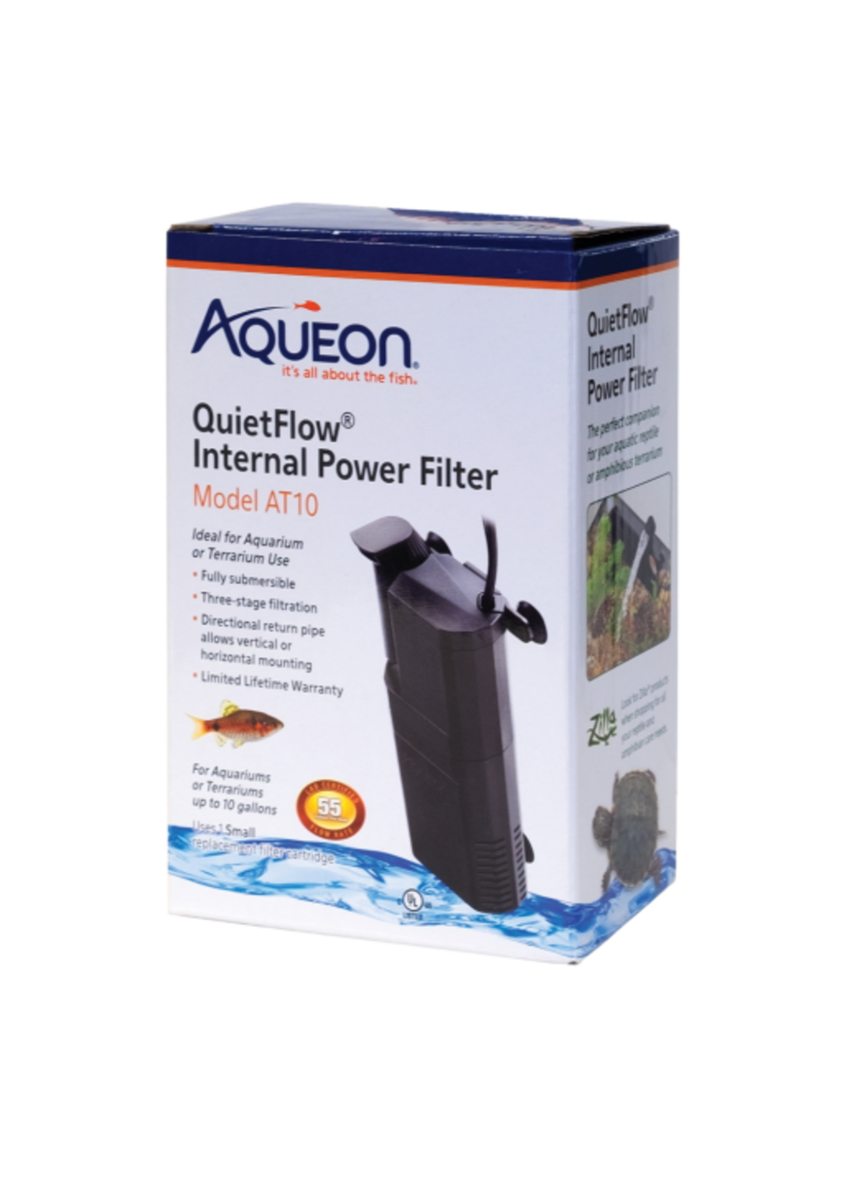 Aqueon Aqueon Submersible Internal Aquarium Filter  AT10 Gallons