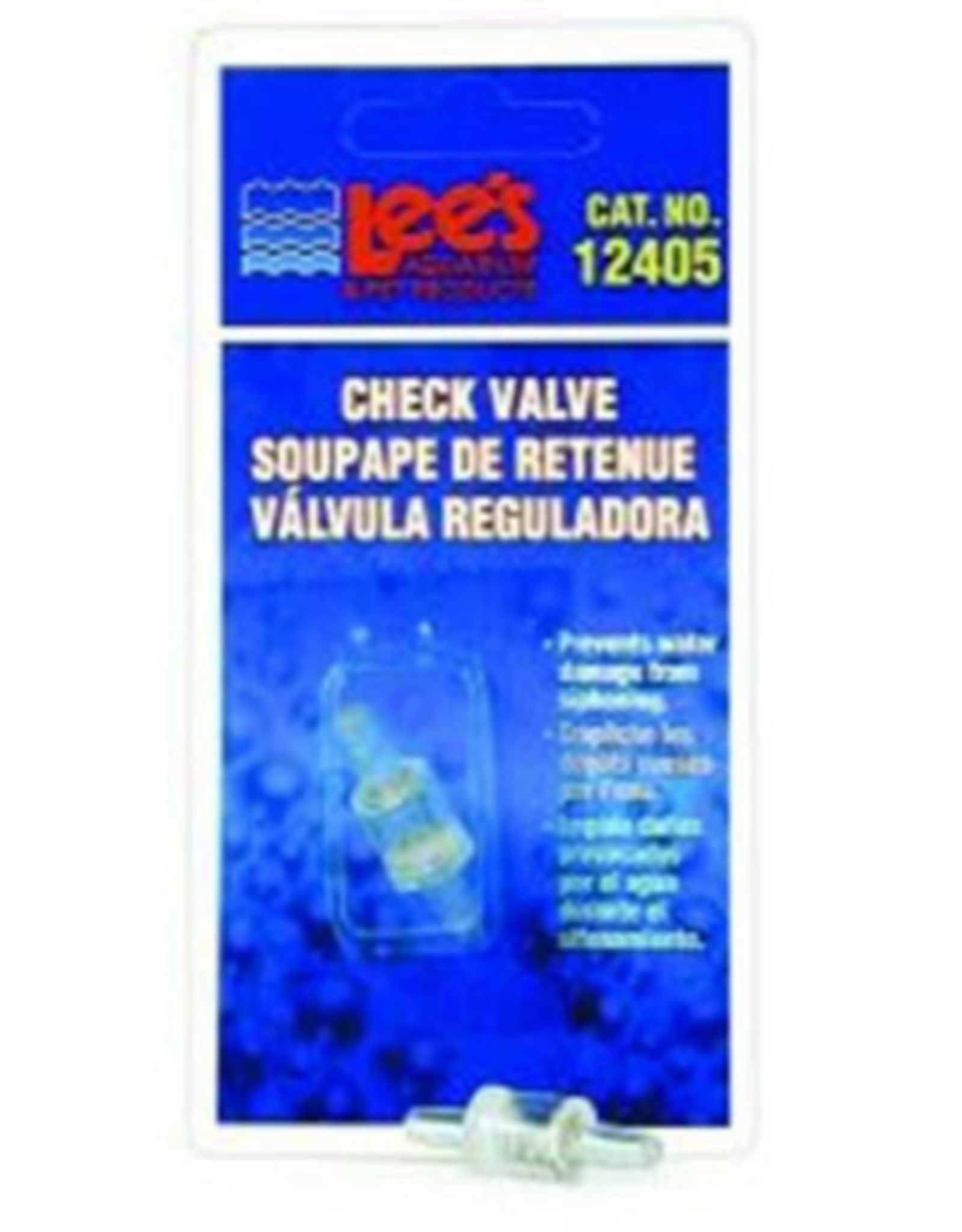 Lee's Aquarium & Pets Lee's Check Valve Spring Loaded for Aquarium Airline Tubing