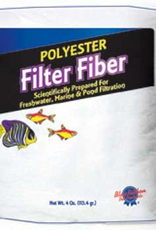 Blue Ribbon 100% Polyester Filter Floss Fiber Fish Tank Filters - 4 Oz
