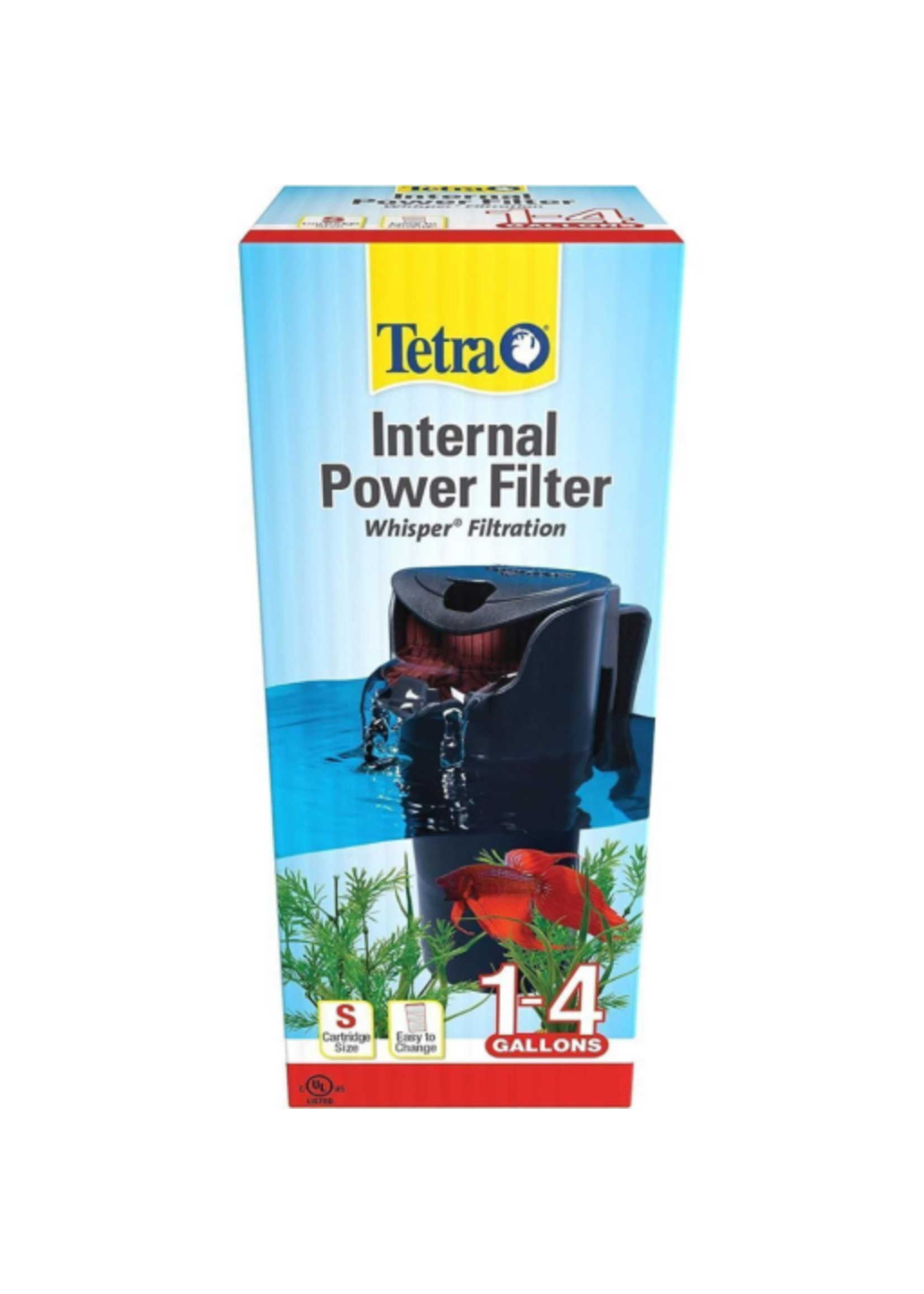 Tetra Tetra Whisper Internal Power Filter for Aquariums 1 to 4 Gallons