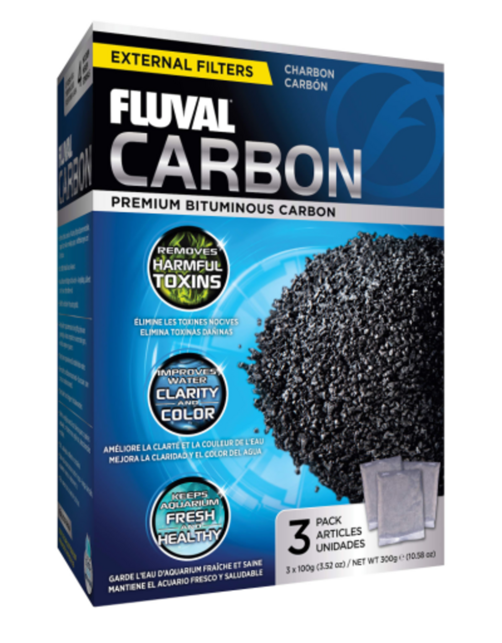 FLUVAL CARBON 3PK