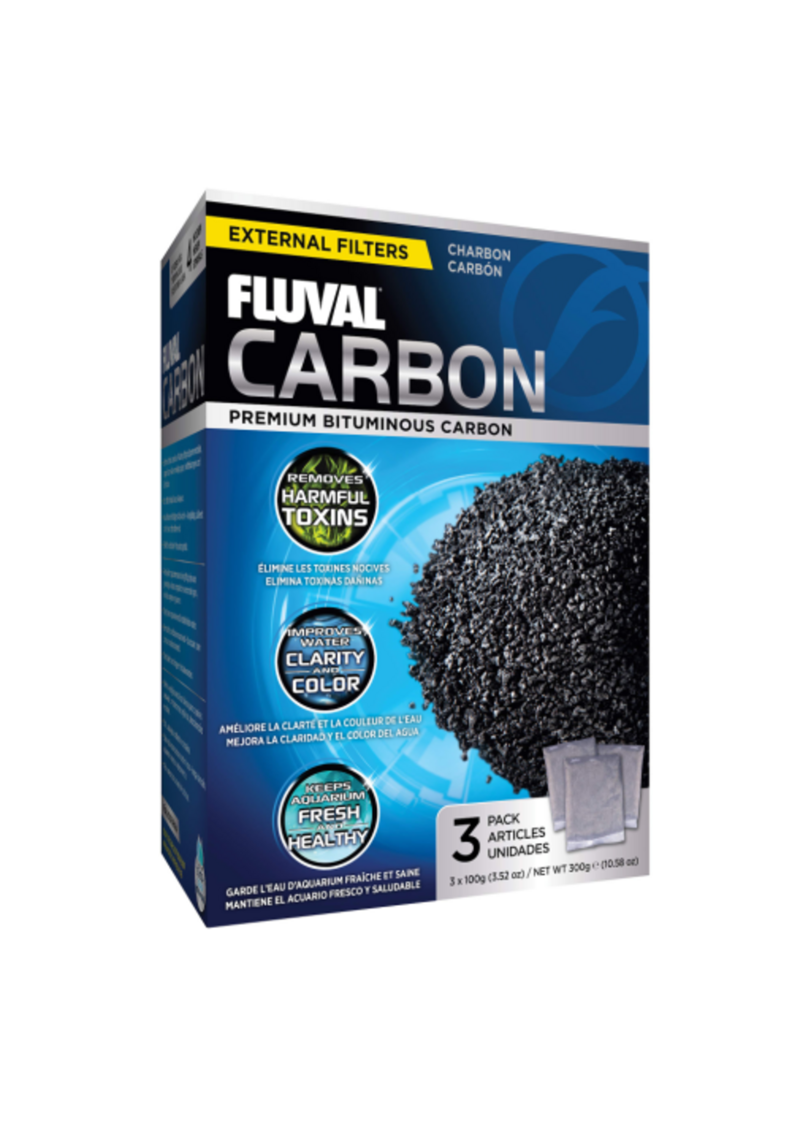 FLUVAL CARBON 3PK