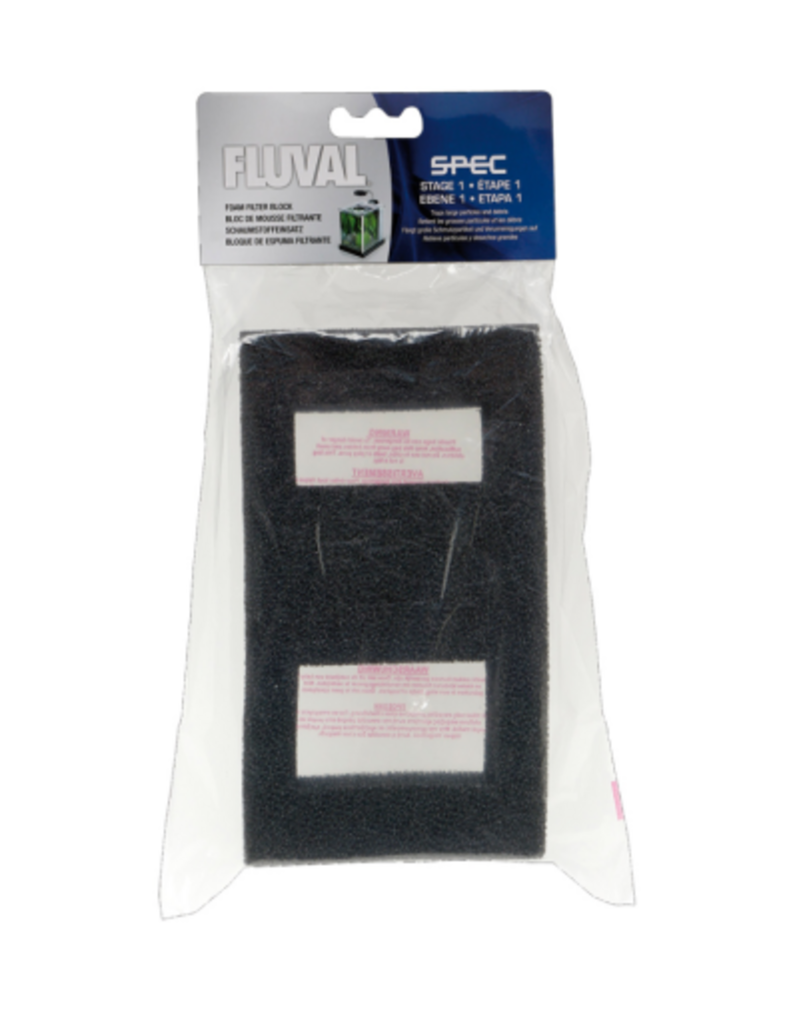 Fluval Spec Replacement Filter Foam Block 1 count