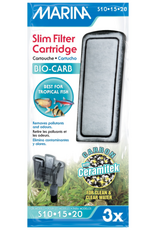 Marina Slim Filter Carbon Plus Ceramic Cartridge  3 Pack