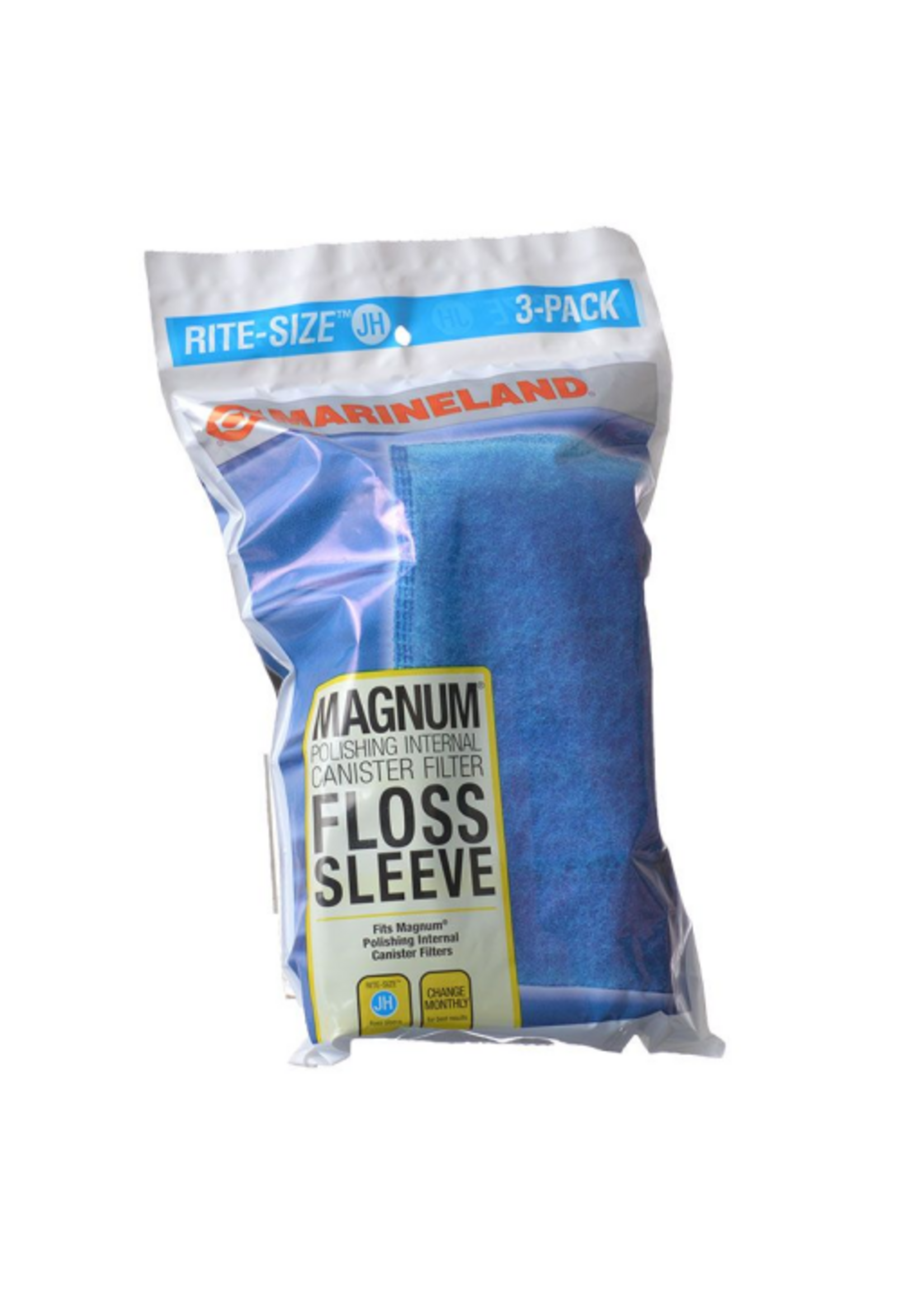 Marineland Marineland Magnum Internal Polishing Filter Floss Sleeve Rite-Size JH Floss Sleeve - 3 Pack